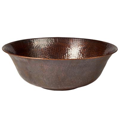 Round Vessel Sink - Antique Copper Architecturals.net