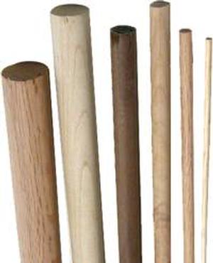 1 Maple Dowel Dowel Rod 1" - Maple