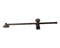 Antique Brass Window Sash Stay 12"