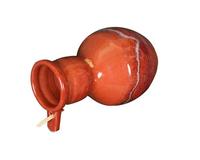 Hand Thrown Pottery Birdhouse - Garnet