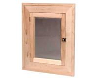 Retro Medicine Cabinet Maple Left Hand