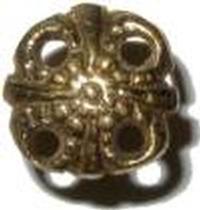 Small Cast Brass Decorative Knob