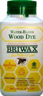 Blue Water-Based Wood Dye - 8 oz
